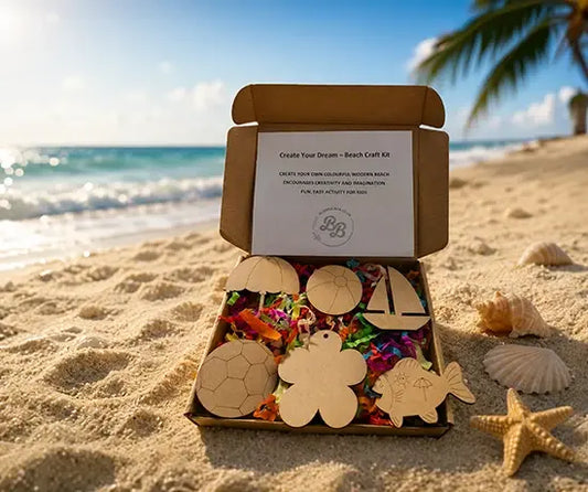 Beach theme - Paint Your Own Beach Craft Kit
