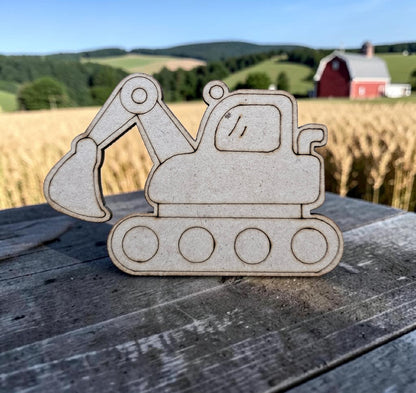 Paint Your Own Wooden Vehicle Craft Kit