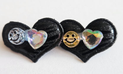 Heart Hair Clips