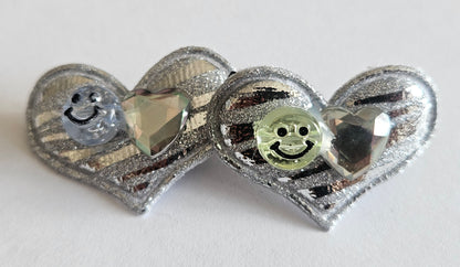 Heart Hair Clips