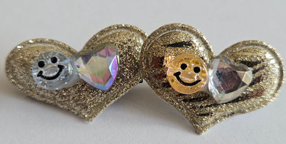 Heart Hair Clips