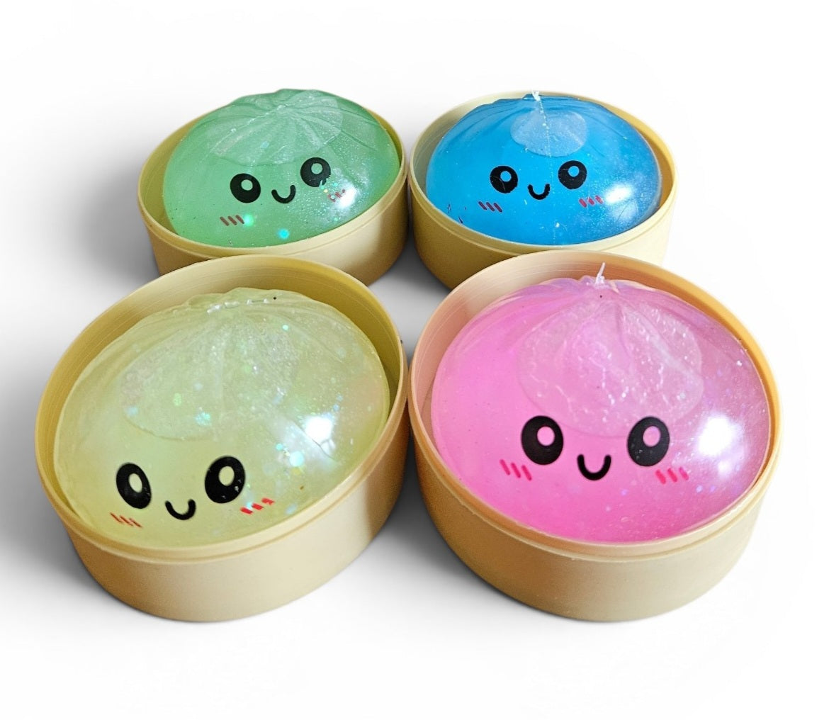 Large Rainbow Mystery Squishy Bun
