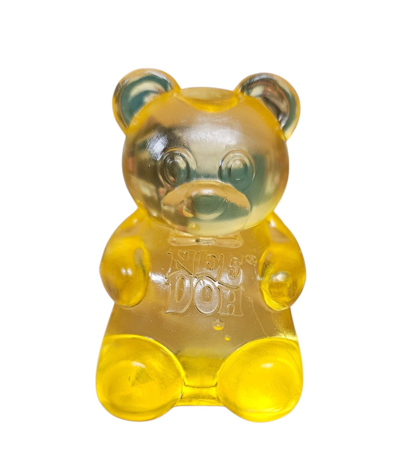 Glittery Gummy Bear Squishy Toy