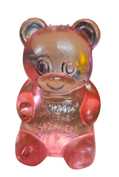 Glittery Gummy Bear Squishy Toy