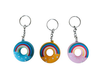 Donut key rings
