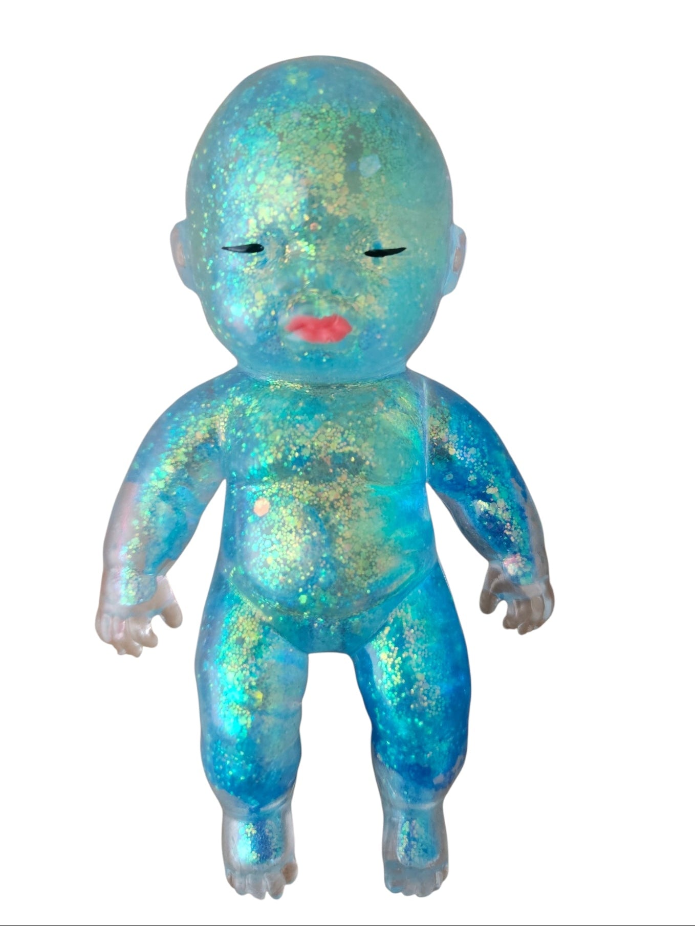 Crystal Baby shaped Glittery Squishy Toy