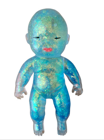 Crystal Baby shaped Glittery Squishy Toy