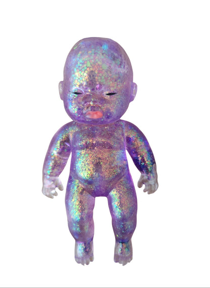 Crystal Baby shaped Glittery Squishy Toy