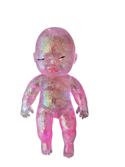 Crystal Baby shaped Glittery Squishy Toy