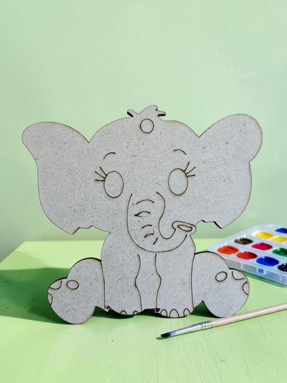 Paint Your Own Wooden Animal Party Craft Kit