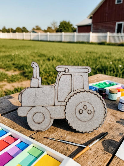 Paint Your Own Wooden Vehicle Craft Kit