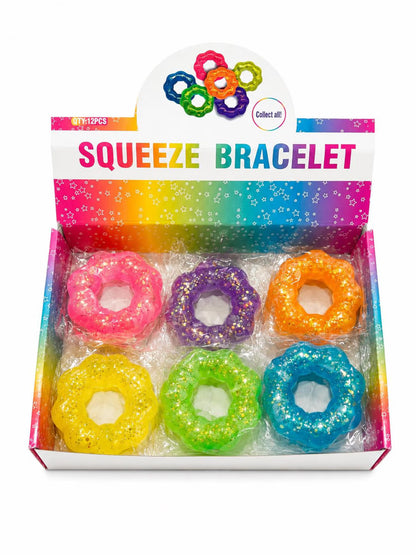 Squeezy Glittery Squishy Bracelets