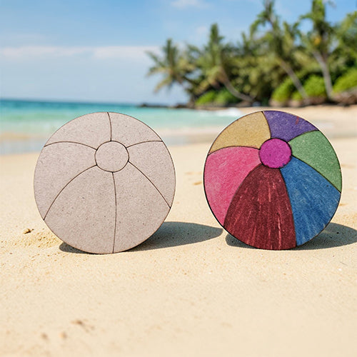 Beach theme - Paint Your Own  Beach Craft Kit