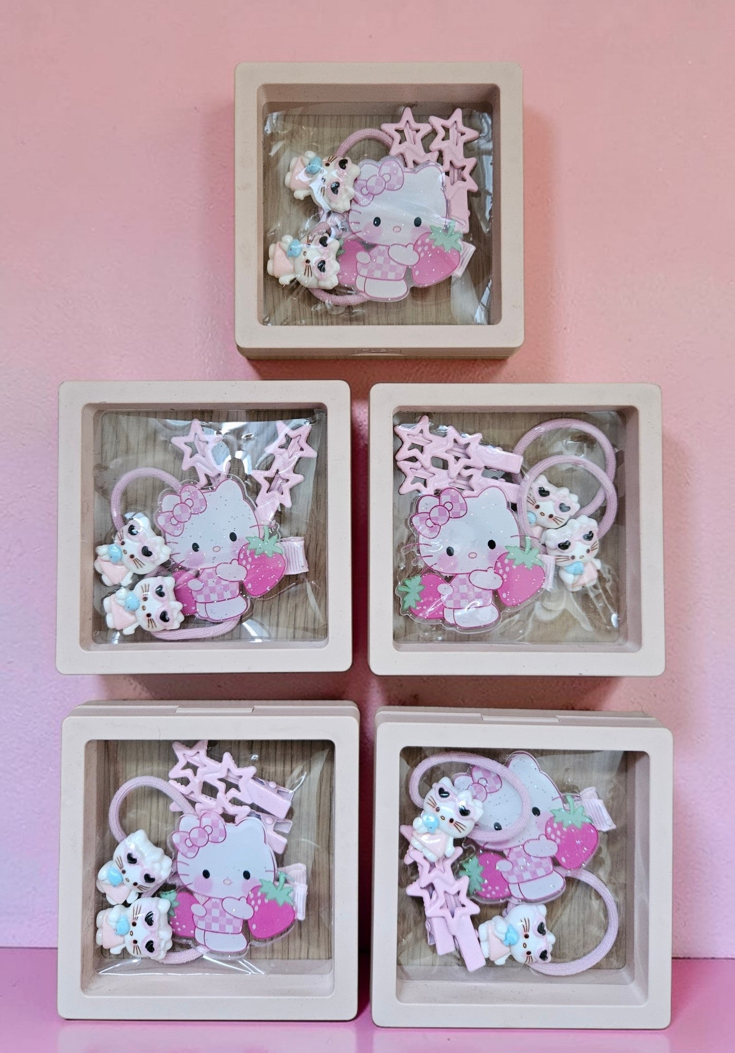 Hello Kitty Hair Clip Set