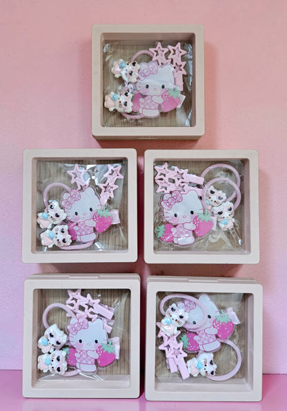 Hello Kitty Hair Clip Set