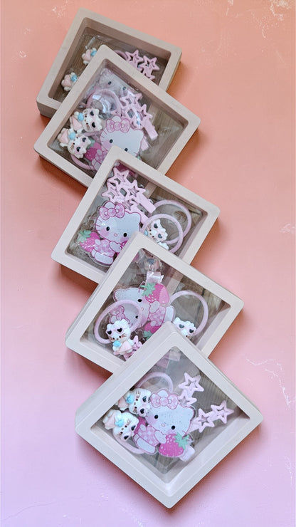 Hello Kitty Hair Clip Set