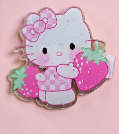 Hello Kitty Hair Clip Set